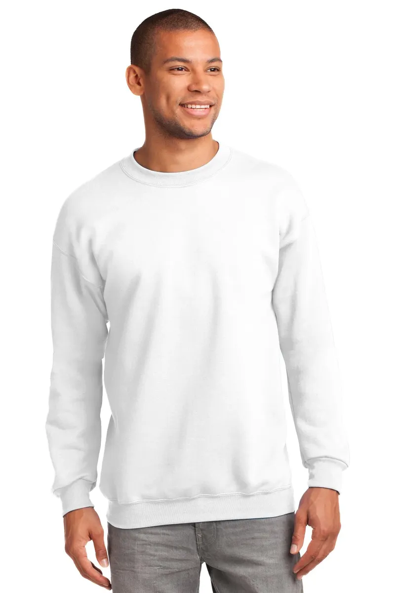 Port & Co Tall Essential Fleece Crewneck Sweatshirt. PC90T - additional view 1