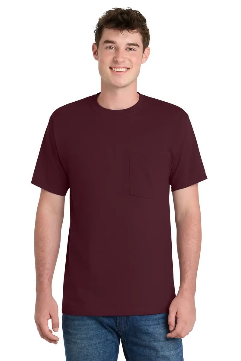 Port & Co Tall Essential Pocket Tee. PC61PT - additional view 8