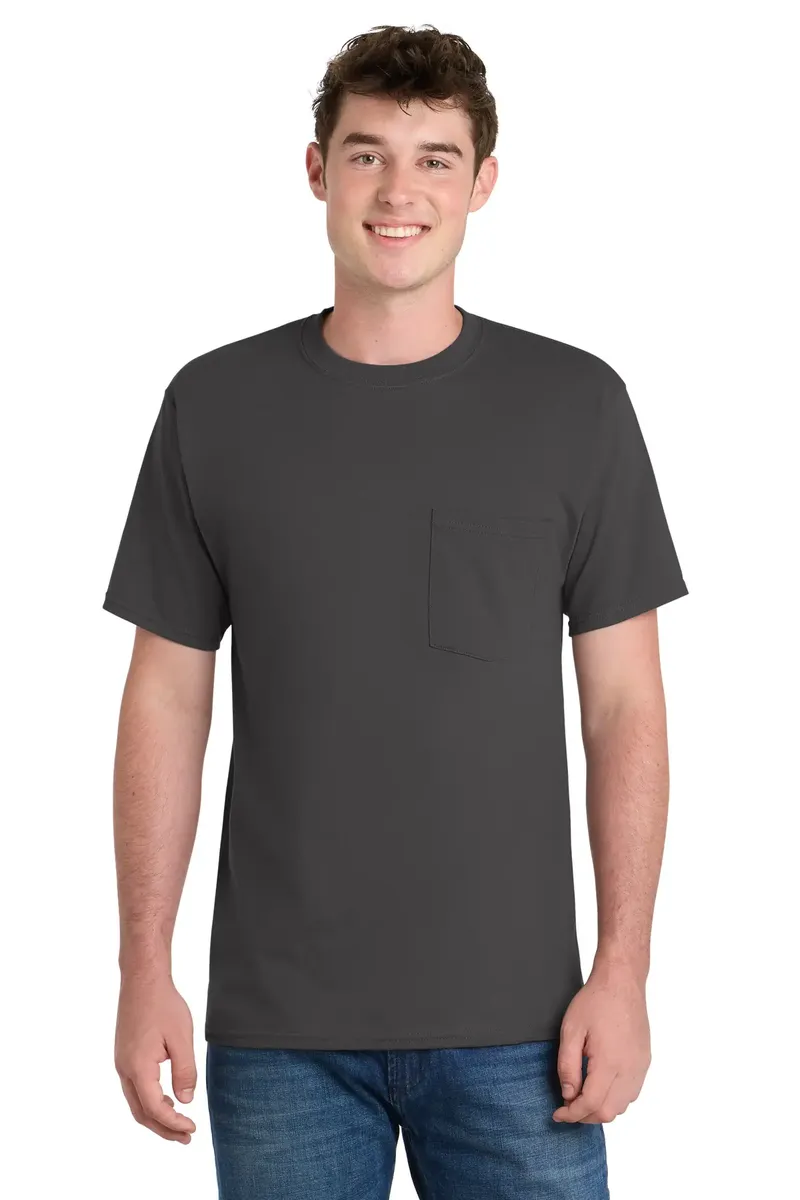 Port & Co Tall Essential Pocket Tee. PC61PT - additional view 7