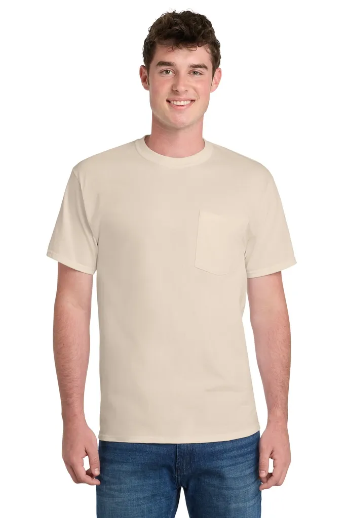 Port & Co Tall Essential Pocket Tee. PC61PT - additional view 14