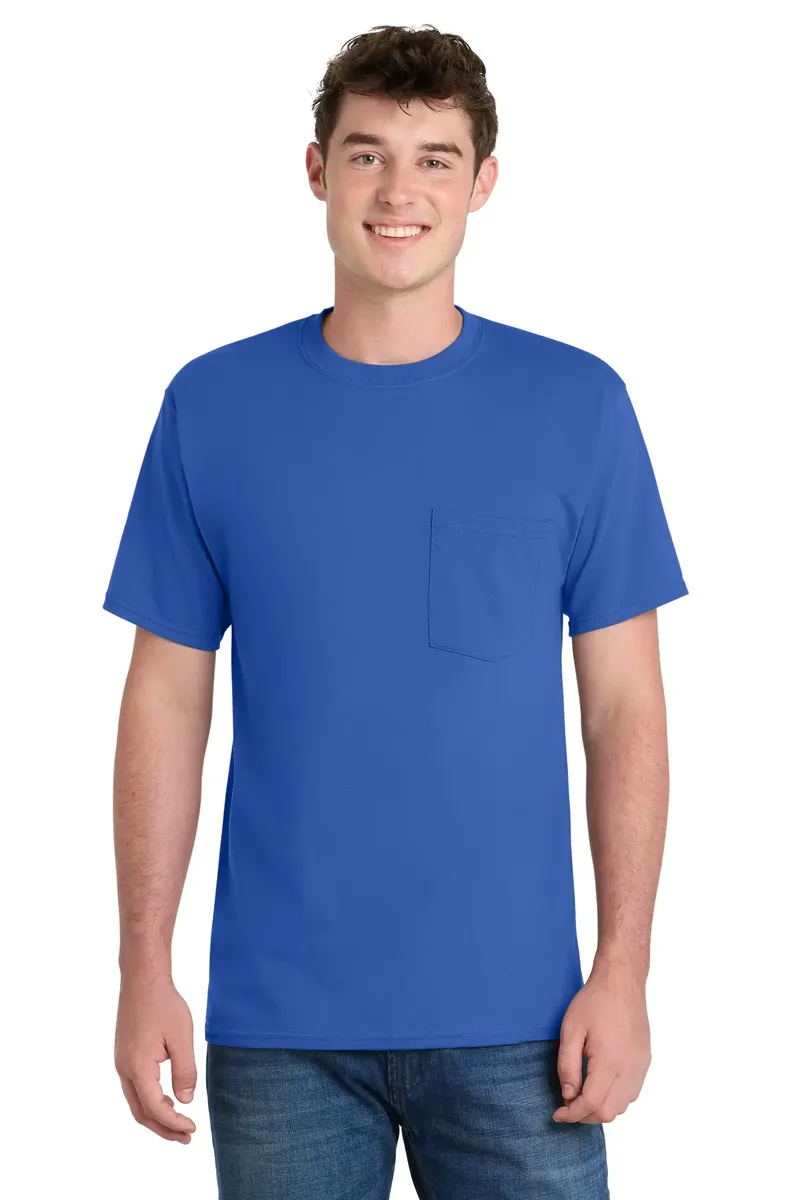 Port & Co Tall Essential Pocket Tee. PC61PT - additional view 3