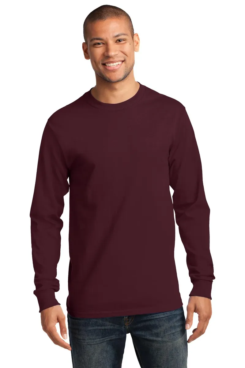 Port & Co Tall Long Sleeve Essential Tee. PC61LST - additional view 2