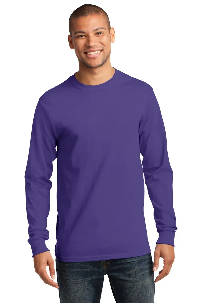 Port & Co Tall Long Sleeve Essential Tee. PC61LST - additional view 7