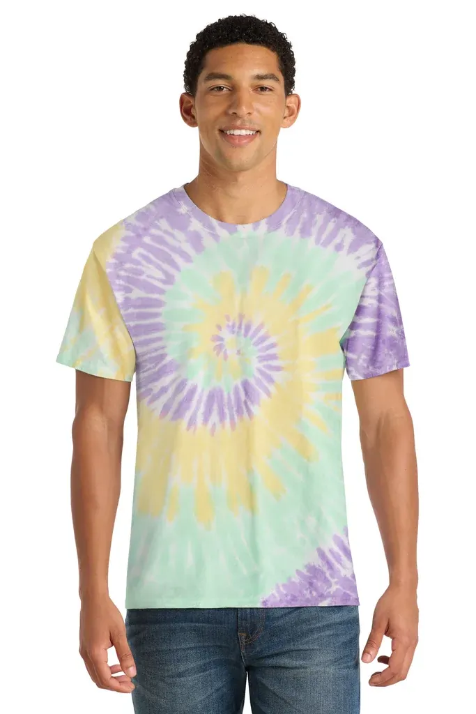 Port & Co Tie-Dye Tee. PC147 - additional view 4