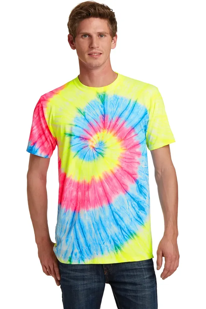 Port & Co Tie-Dye Tee. PC147 - additional view 19