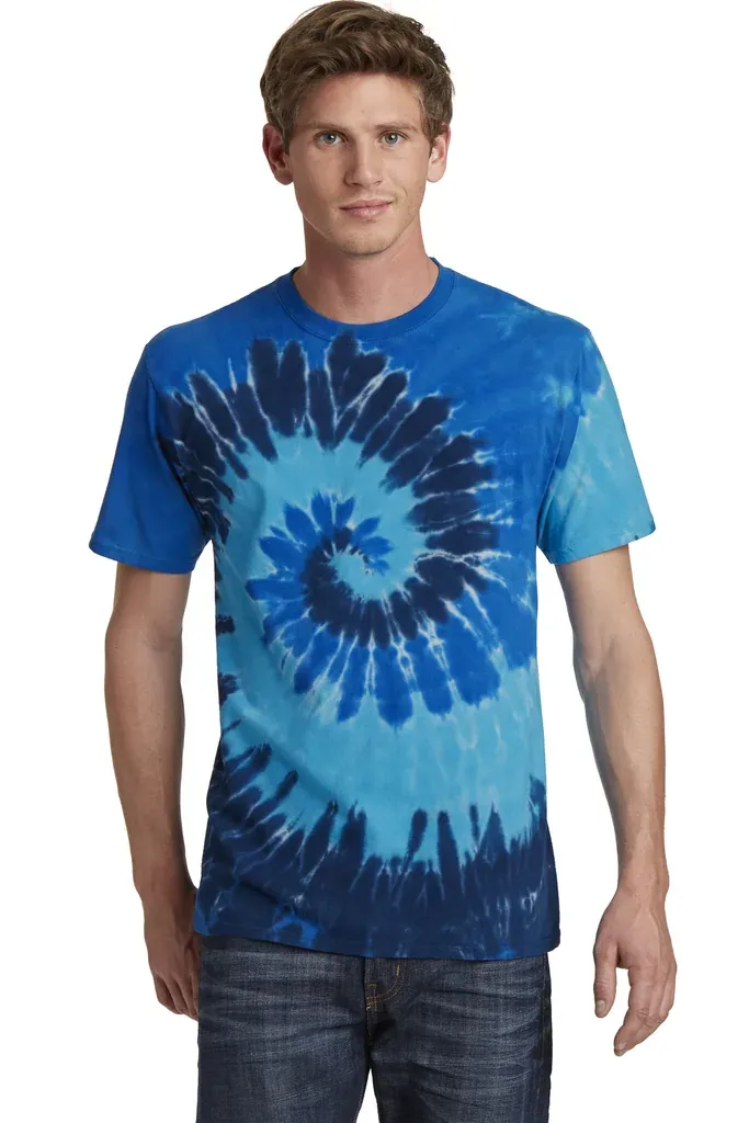 Port & Co Tie-Dye Tee. PC147 - additional view 20