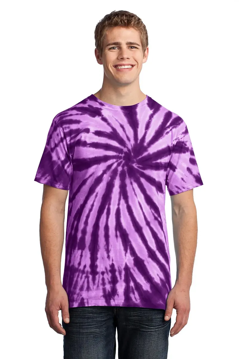Port & Co Tie-Dye Tee. PC147 - additional view 12