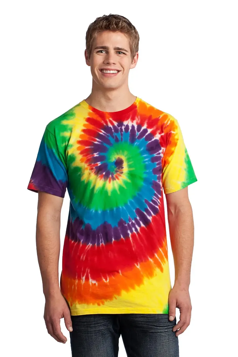 Port & Co Tie-Dye Tee. PC147 - additional view 21