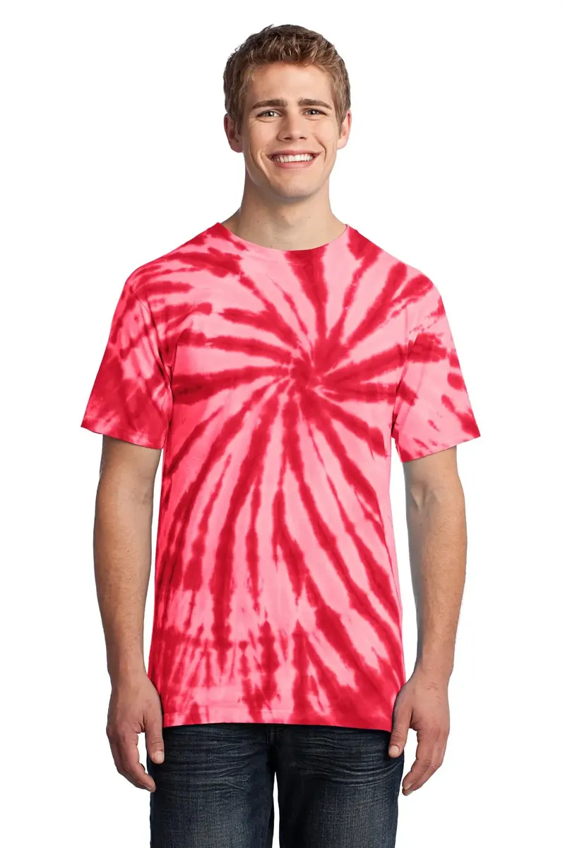 Port & Co Tie-Dye Tee. PC147 - additional view 8