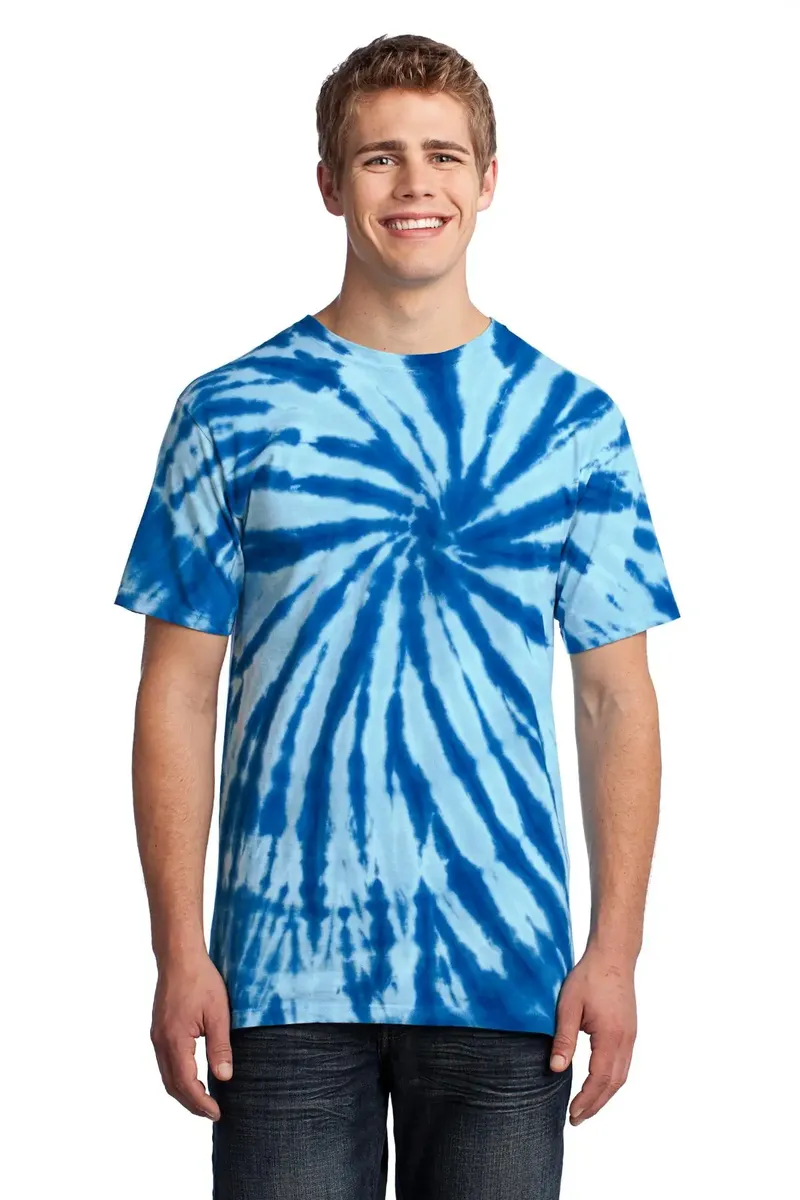 Port & Co Tie-Dye Tee. PC147 - additional view 5