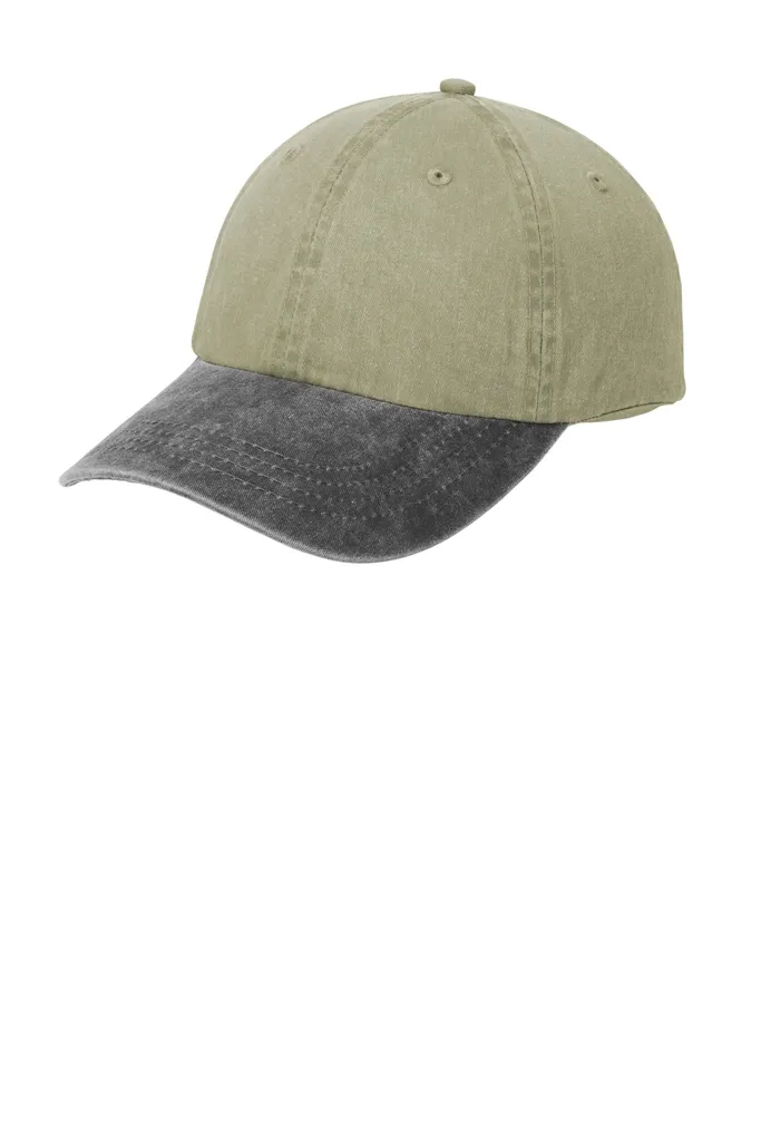 Port & Co Two-Tone Pigment-Dyed Cap.  CP83 - additional view 1