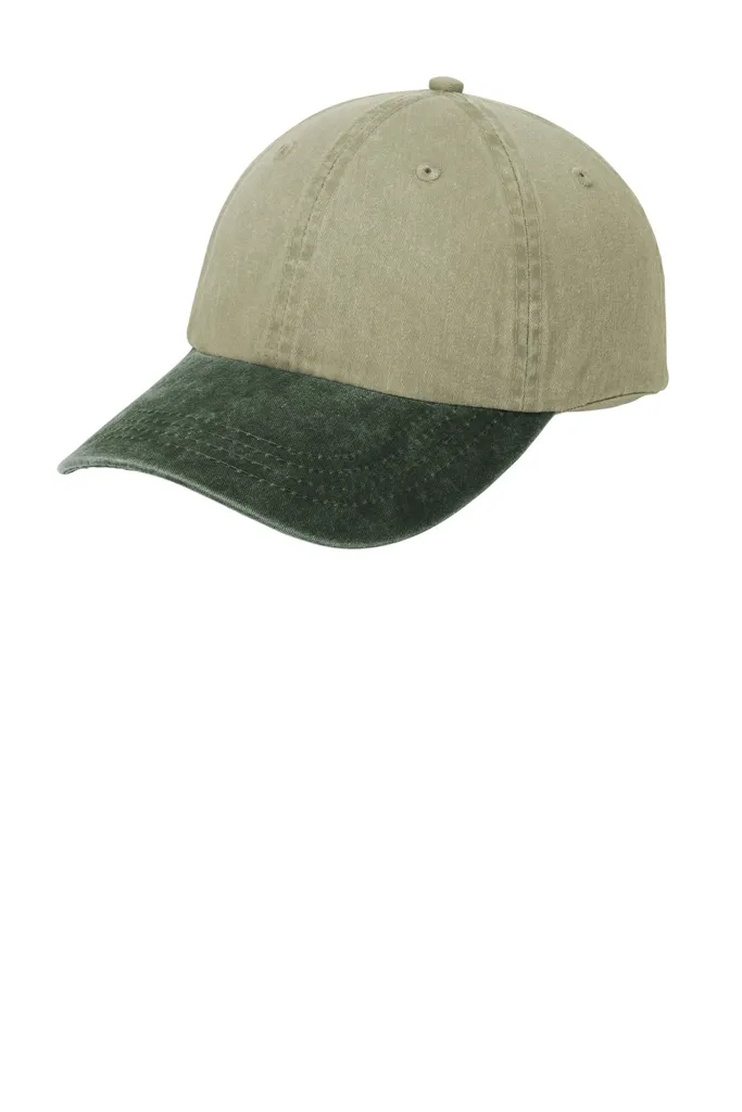 Port & Co Two-Tone Pigment-Dyed Cap.  CP83 - additional view 3