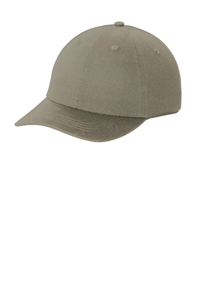 Port & Co Washed Twill Cap.  CP78 - additional view 3