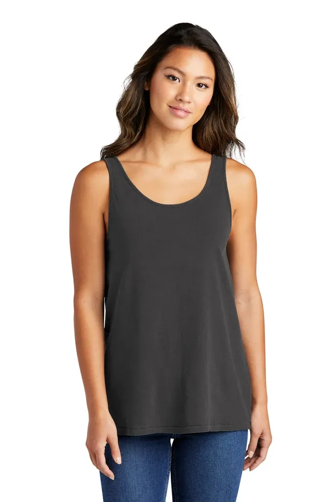 Port & Co Women's Beach Wash® Garment-Dyed Tank LPC099TT - additional view 5