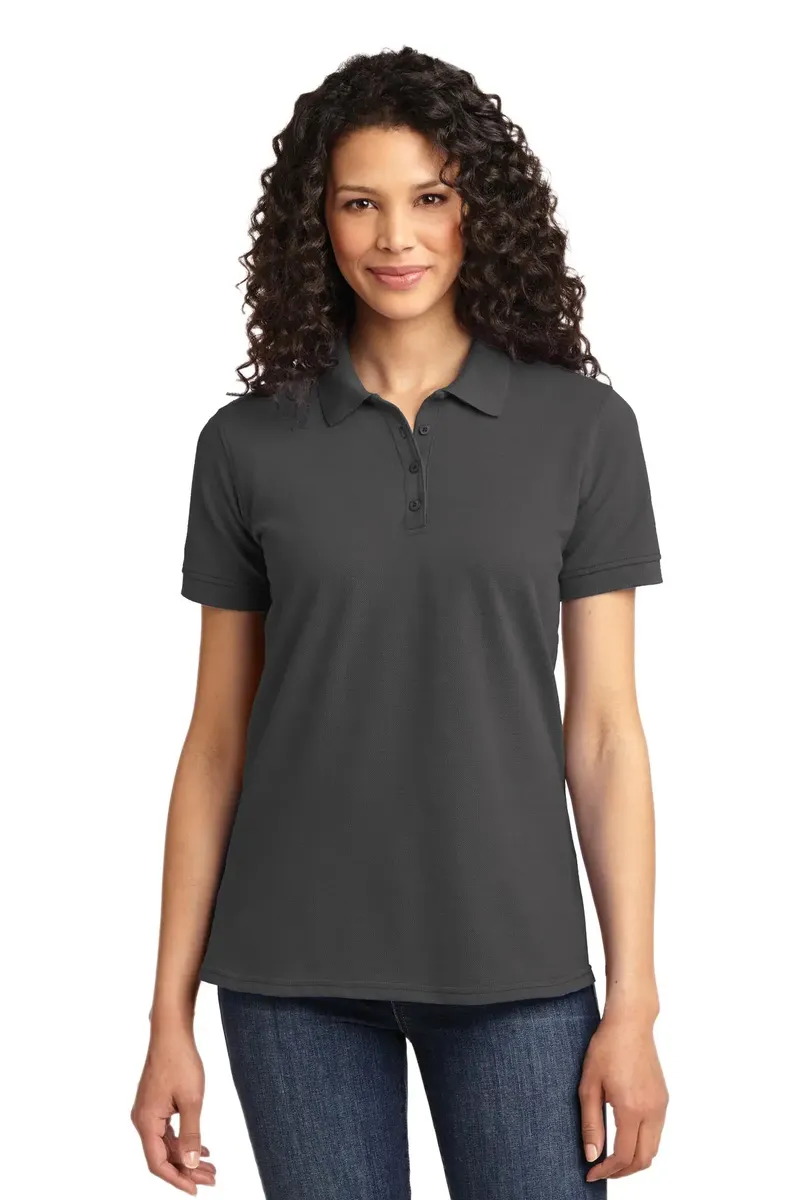 Port & Co Women's Core Blend Pique Polo. LKP155 - additional view 7