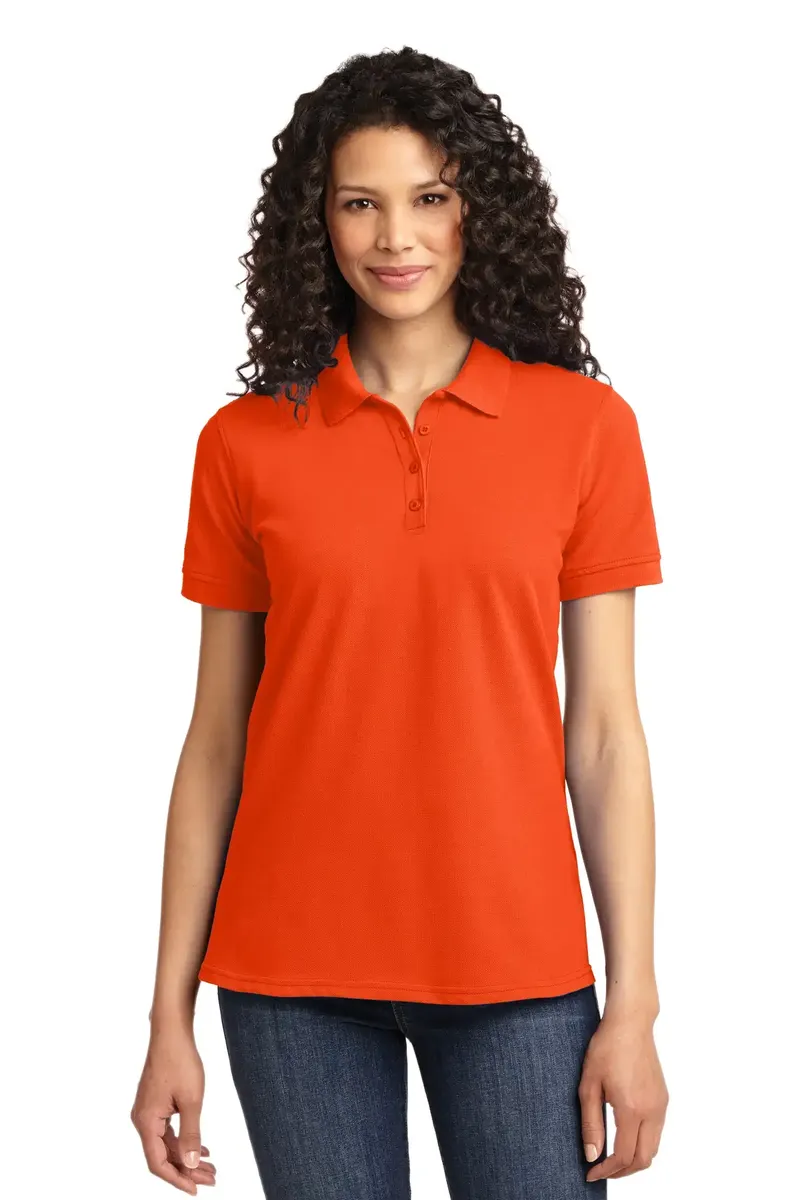 Port & Co Women's Core Blend Pique Polo. LKP155 - additional view 5
