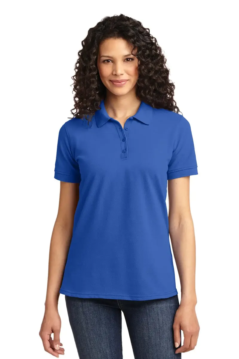 Port & Co Women's Core Blend Pique Polo. LKP155 - additional view 12