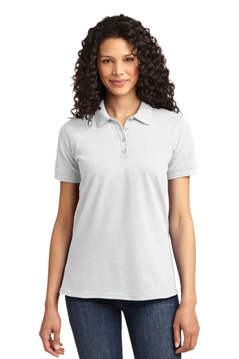 Port & Co Women's Core Blend Pique Polo. LKP155 - additional view 6