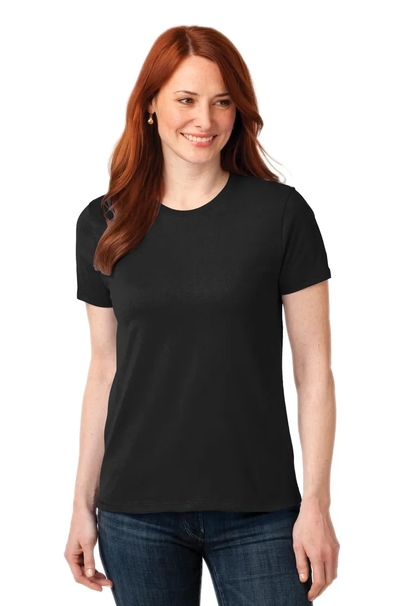 Port & Co Women's Core Blend Tee. LPC55 - additional view 1