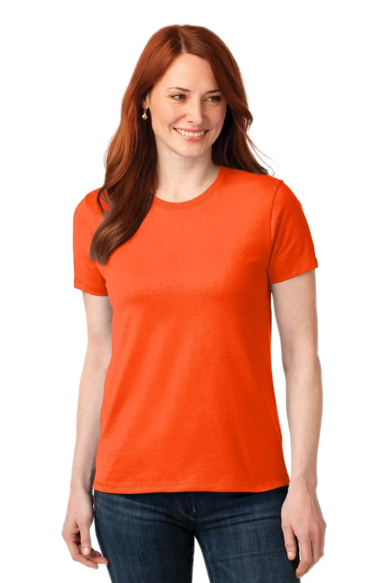 Port & Co Women's Core Blend Tee. LPC55