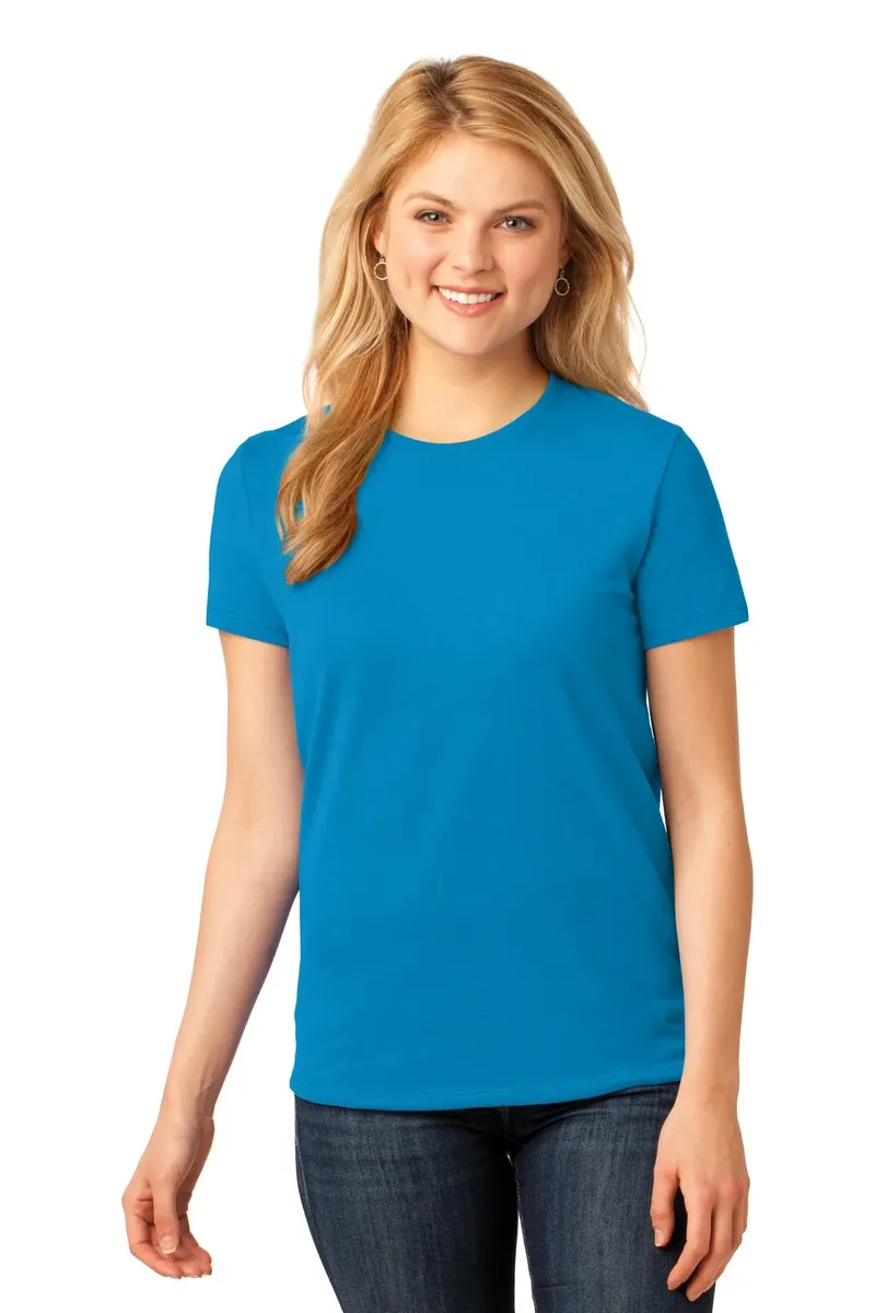 Port & Co Women's Core Cotton Tee. LPC54 - additional view 14