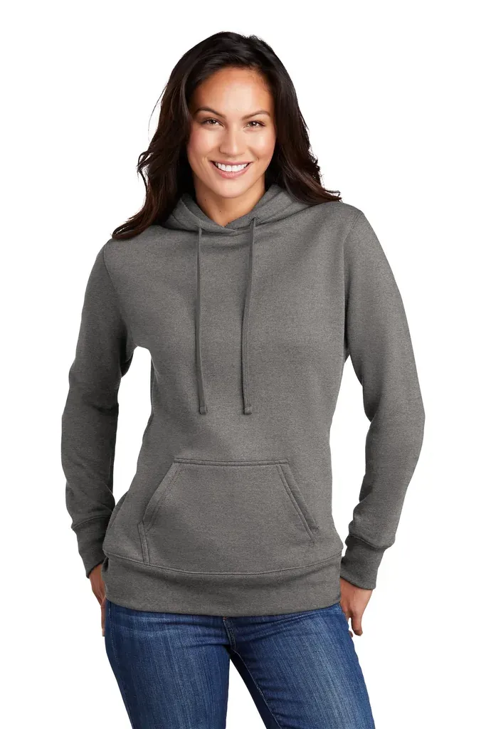 Port & Co Women's Core Fleece Pullover Hooded Sweatshirt LPC78H - additional view 7