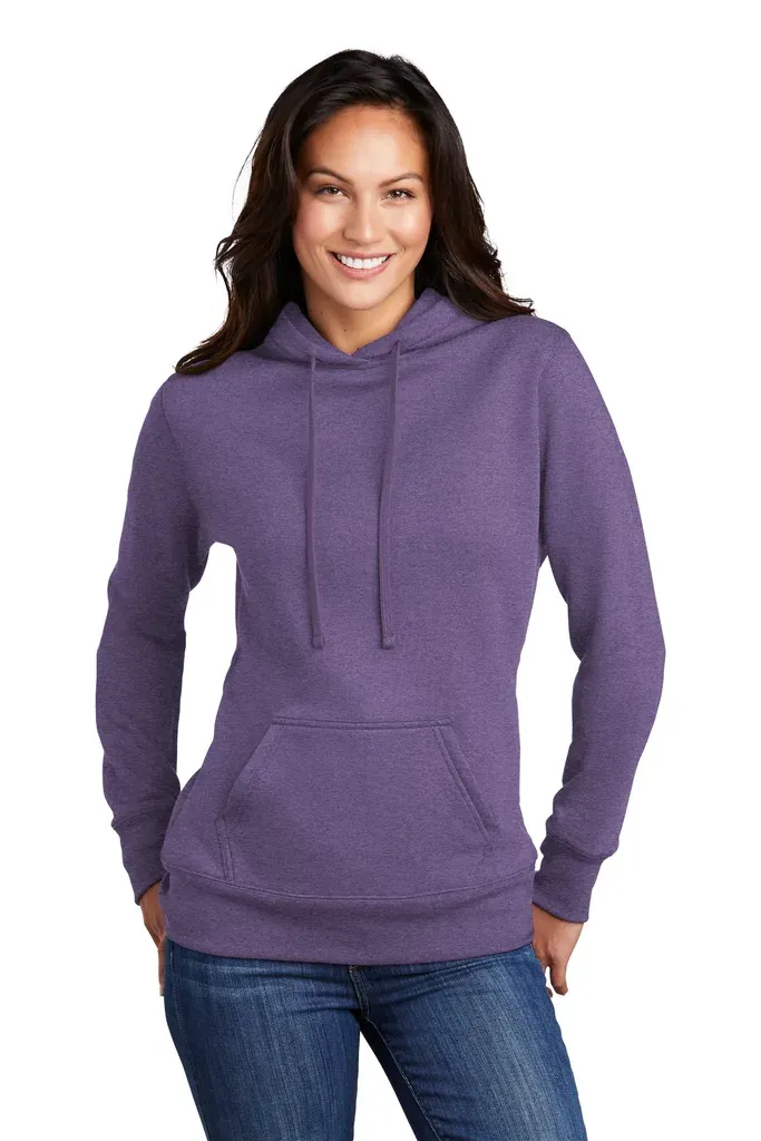 Port & Co Women's Core Fleece Pullover Hooded Sweatshirt LPC78H - additional view 2