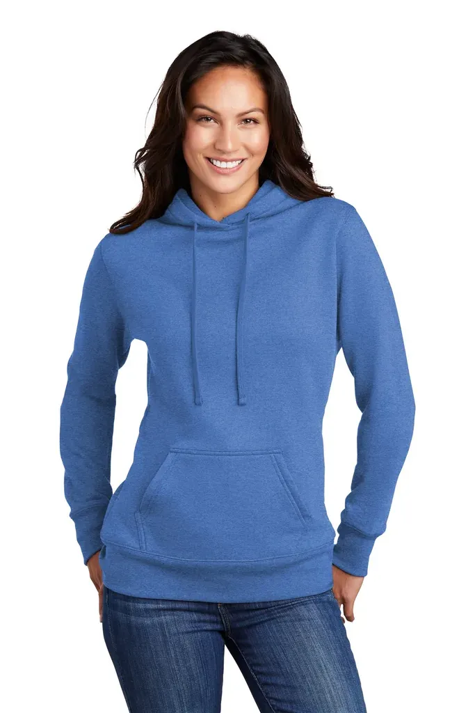 Port & Co Women's Core Fleece Pullover Hooded Sweatshirt LPC78H - additional view 5