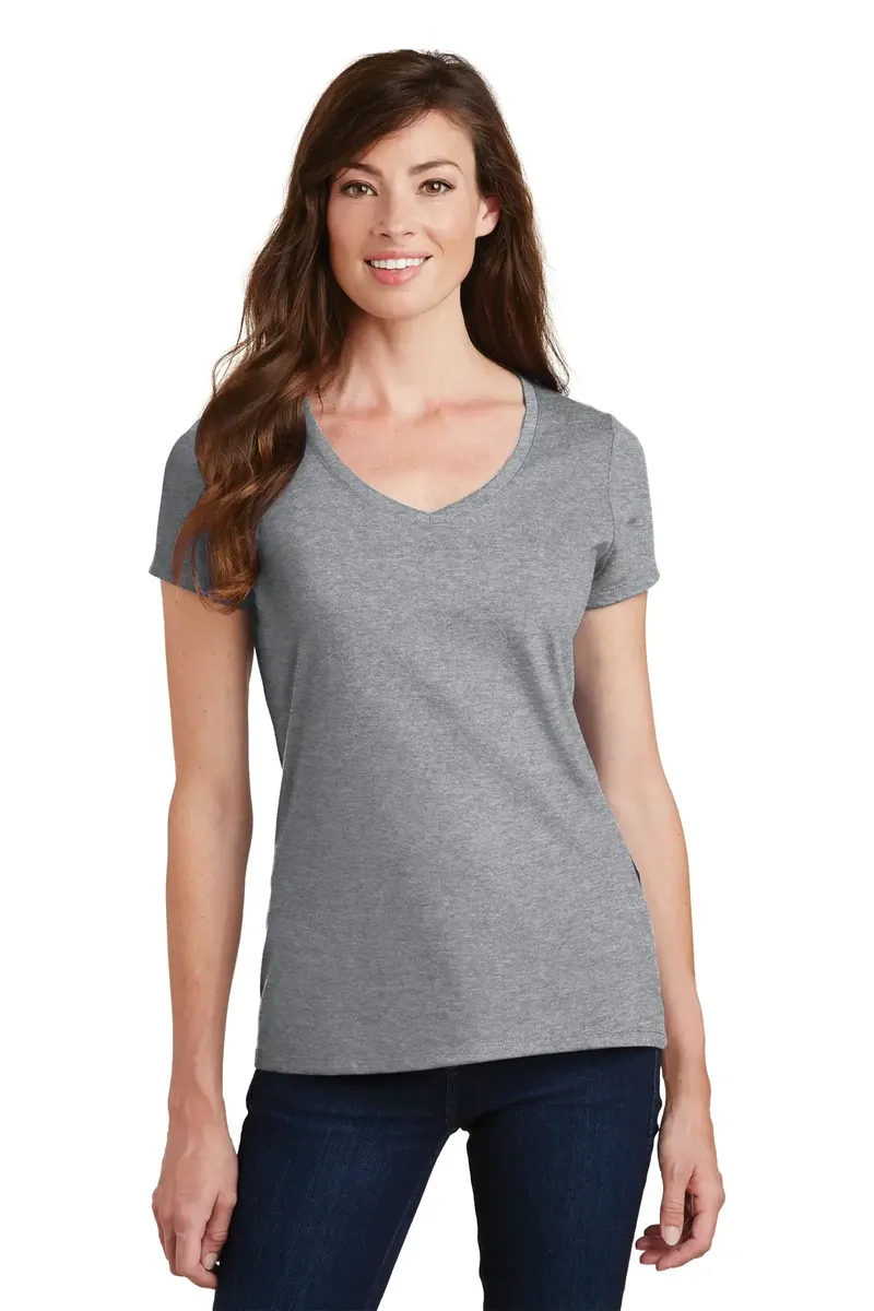 Port & Co Women's Fan Favorite V-Neck Tee. LPC450V - additional view 17