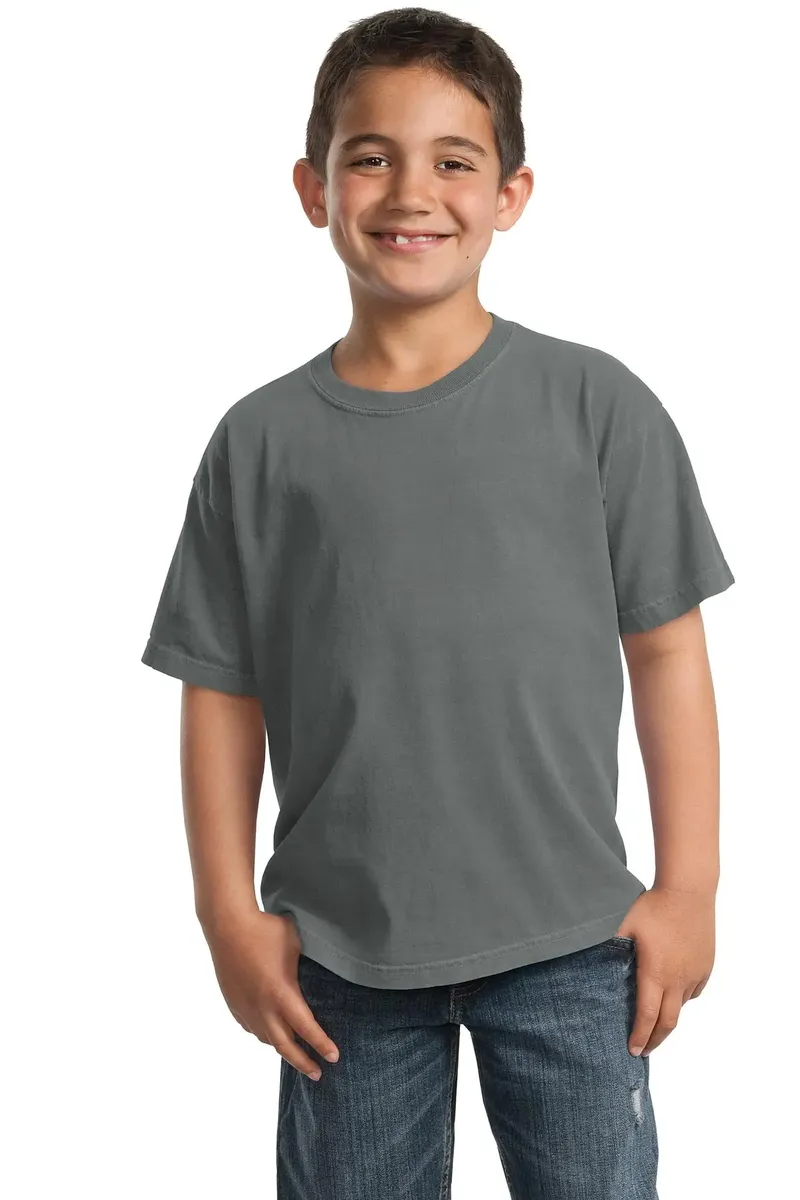 Port & Co Youth Beach Wash® Garment-Dyed Tee. PC099Y - additional view 16