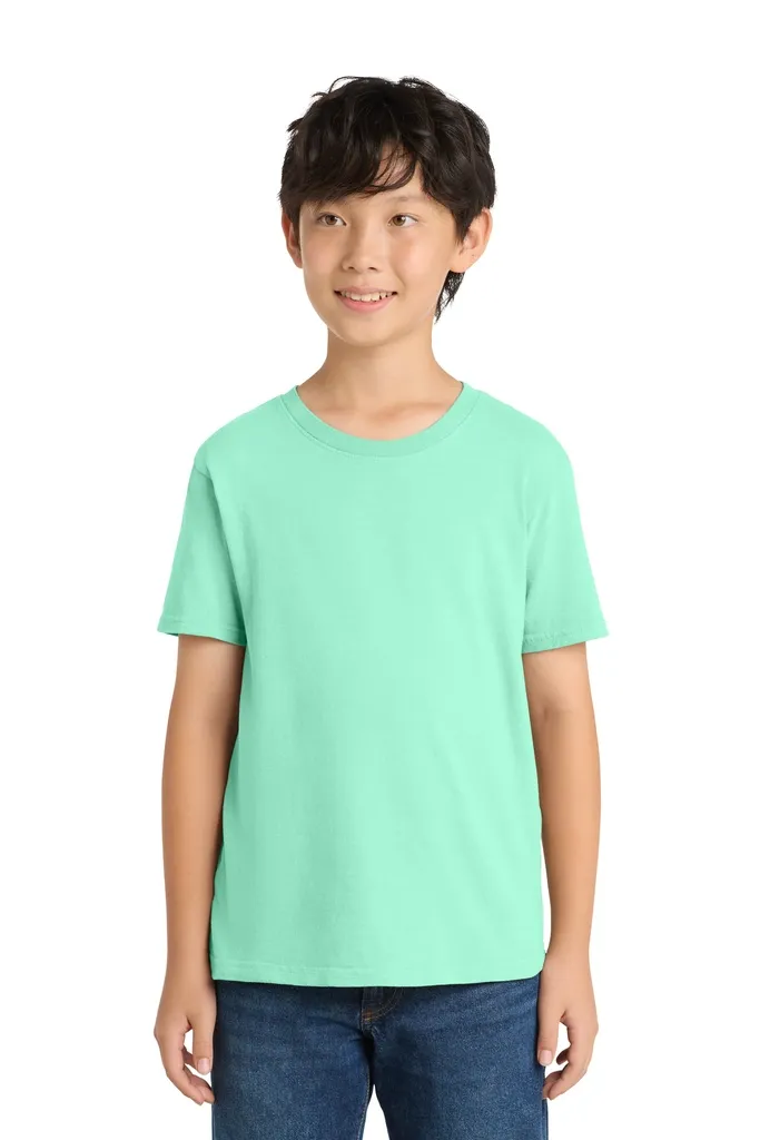 Port & Co Youth Beach Wash® Garment-Dyed Tee. PC099Y - additional view 3