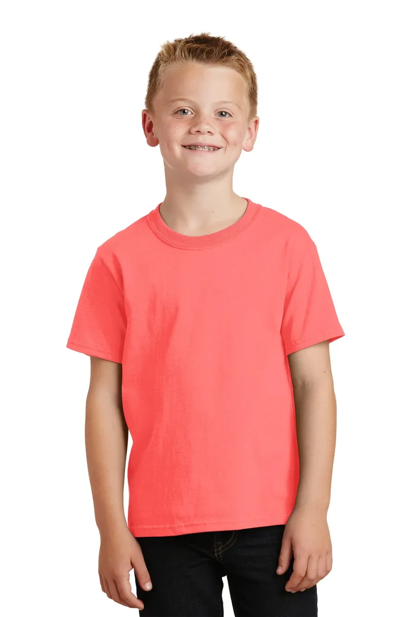 Port & Co Youth Beach Wash® Garment-Dyed Tee. PC099Y - additional view 6