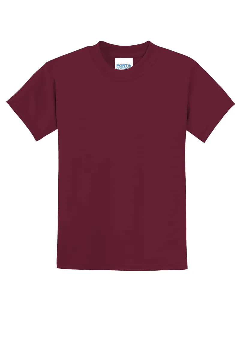Port & Co Youth Core Blend Tee.  PC55Y - additional view 14