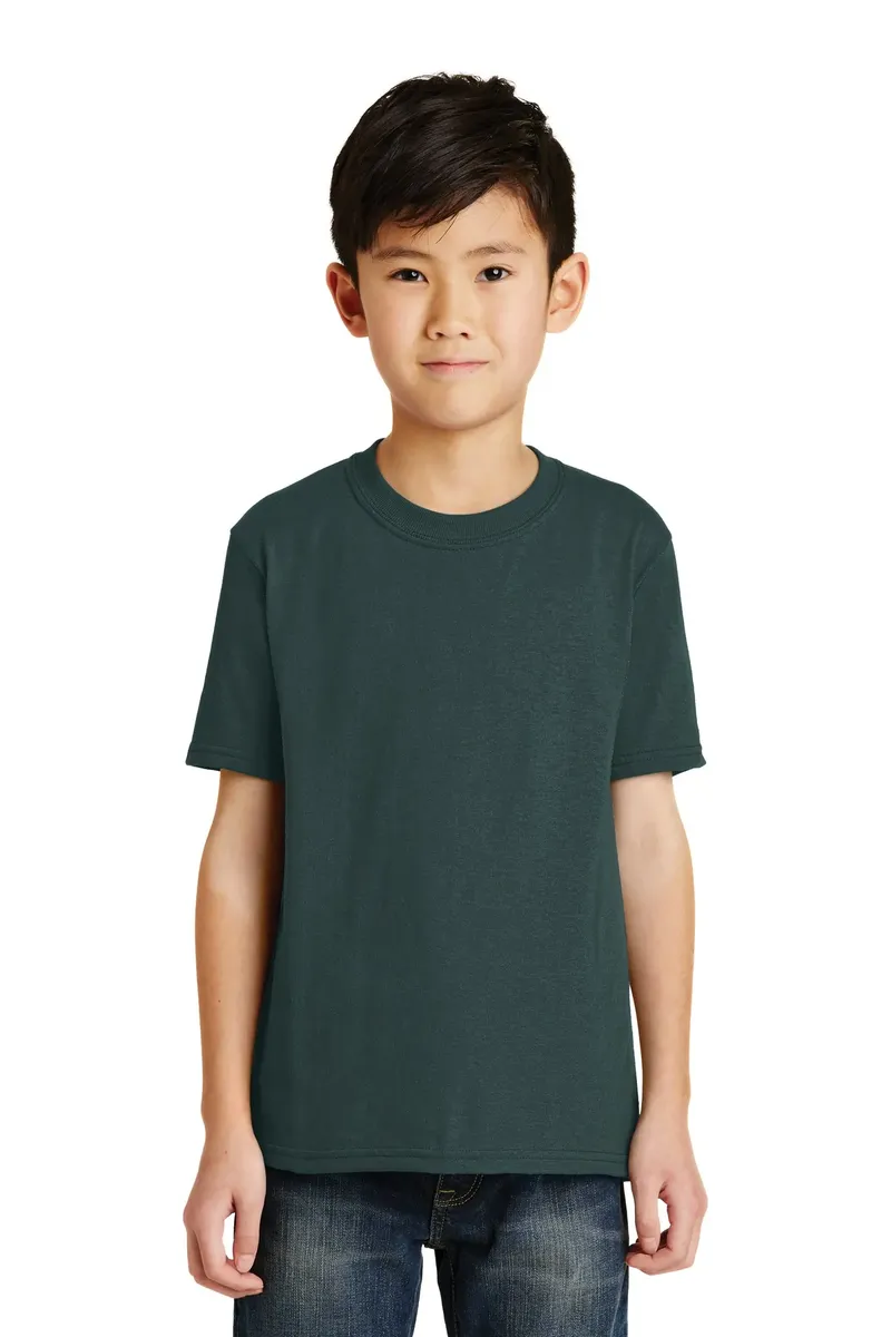 Port & Co Youth Core Blend Tee.  PC55Y - additional view 6