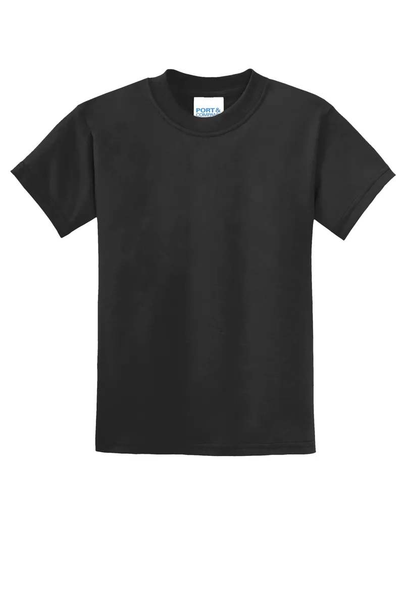 Port & Co Youth Core Blend Tee.  PC55Y - additional view 23