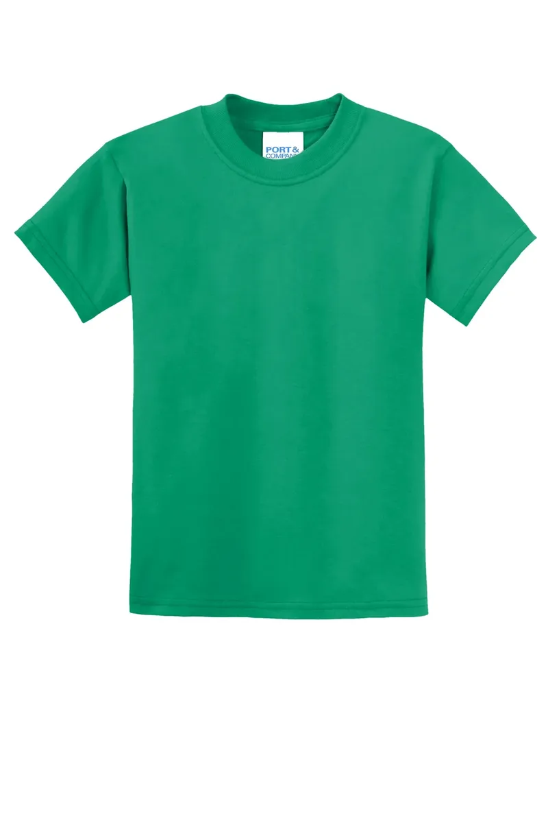 Port & Co Youth Core Blend Tee.  PC55Y - additional view 21