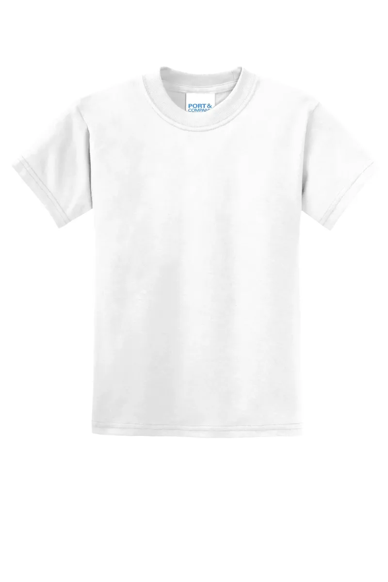 Port & Co Youth Core Blend Tee.  PC55Y - additional view 24