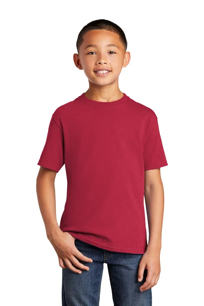 Port & Co Youth Core Cotton DTG Tee PC54YDTG
