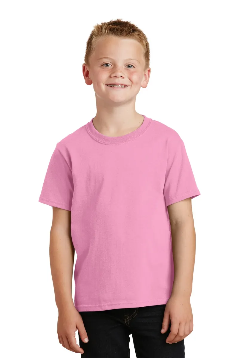 Port & Co Youth Core Cotton Tee. PC54Y - additional view 2