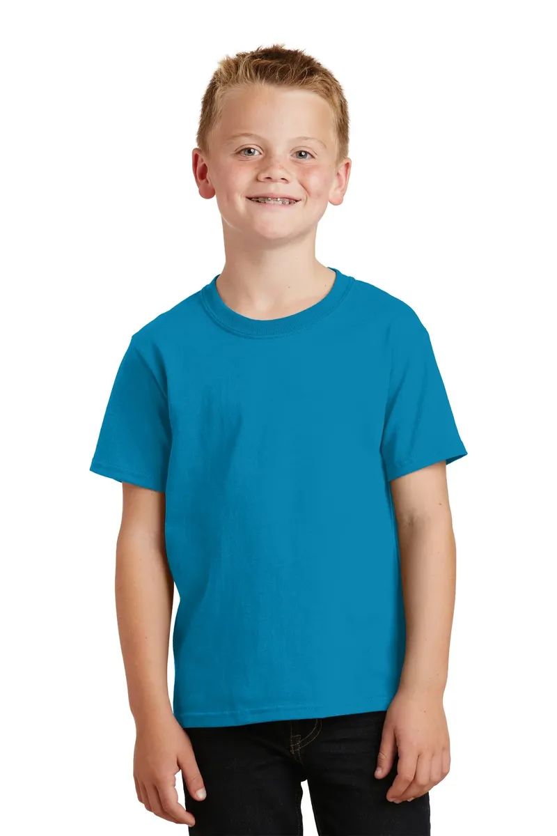 Port & Co Youth Core Cotton Tee. PC54Y - additional view 1