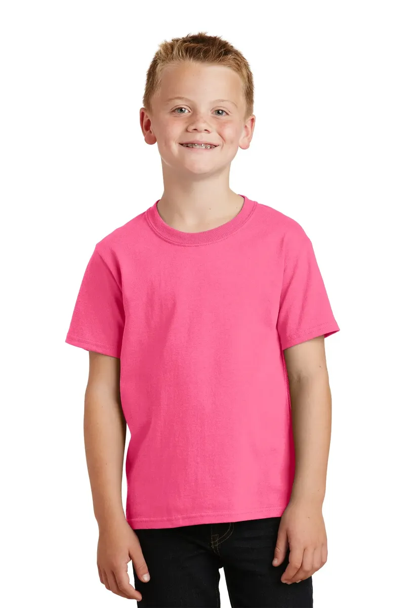 Port & Co Youth Core Cotton Tee. PC54Y - additional view 9