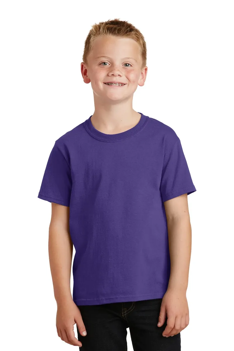 Port & Co Youth Core Cotton Tee. PC54Y - additional view 16