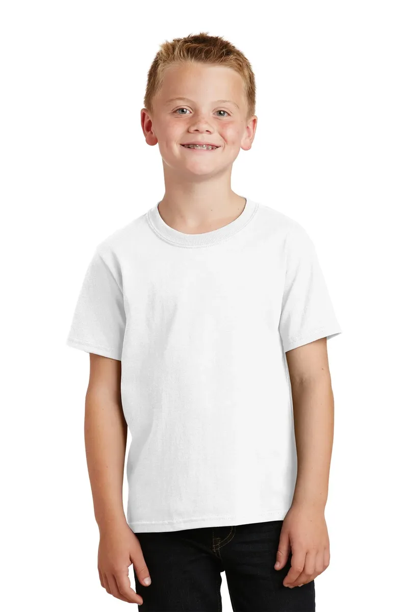 Port & Co Youth Core Cotton Tee. PC54Y - additional view 5