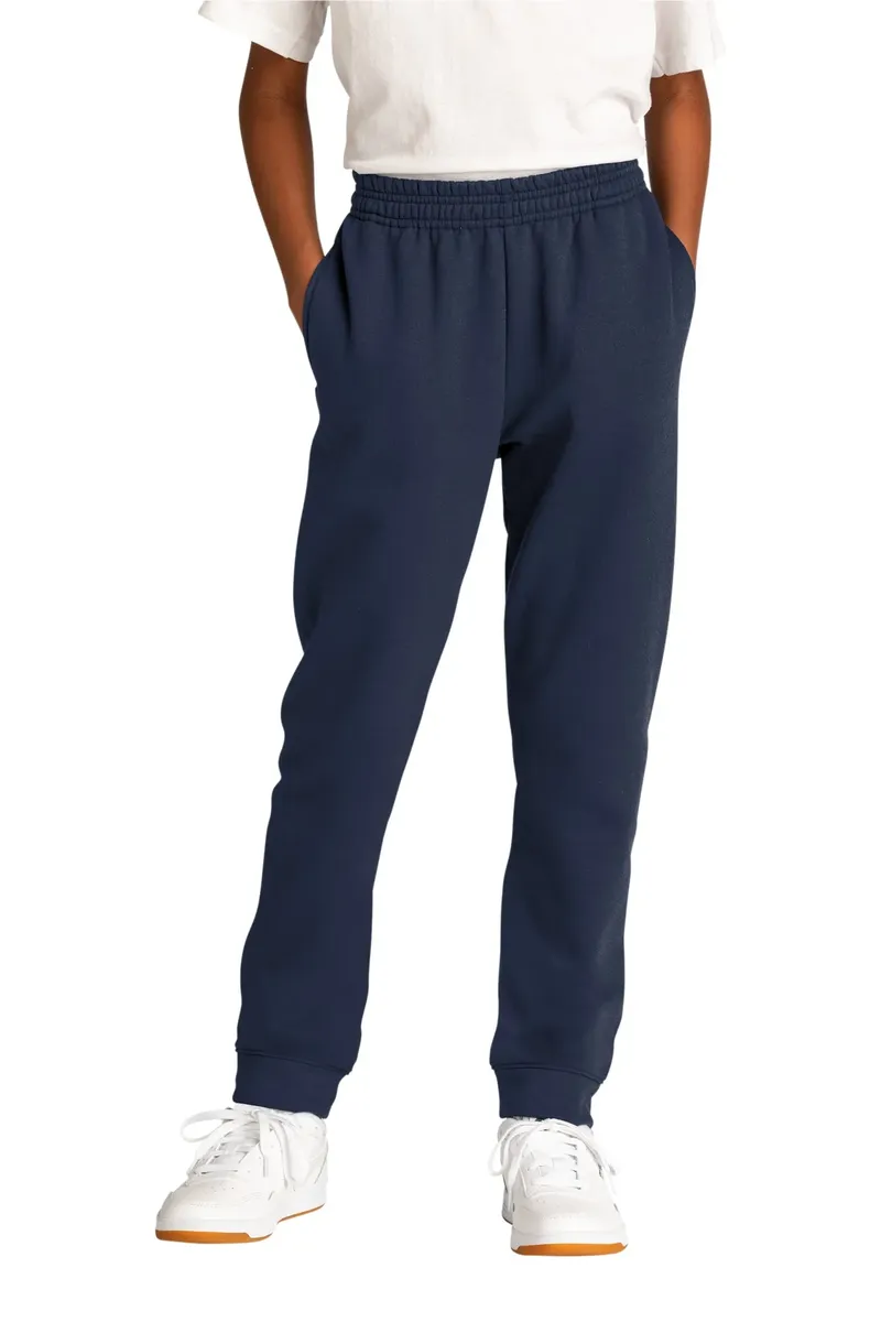 Port & Co Youth Core Fleece Jogger. PC78YJ