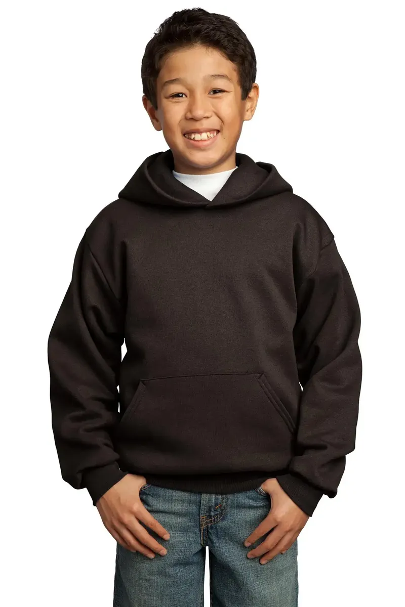 Port & Co Youth Core Fleece Pullover Hooded Sweatshirt.  PC90YH - additional view 20