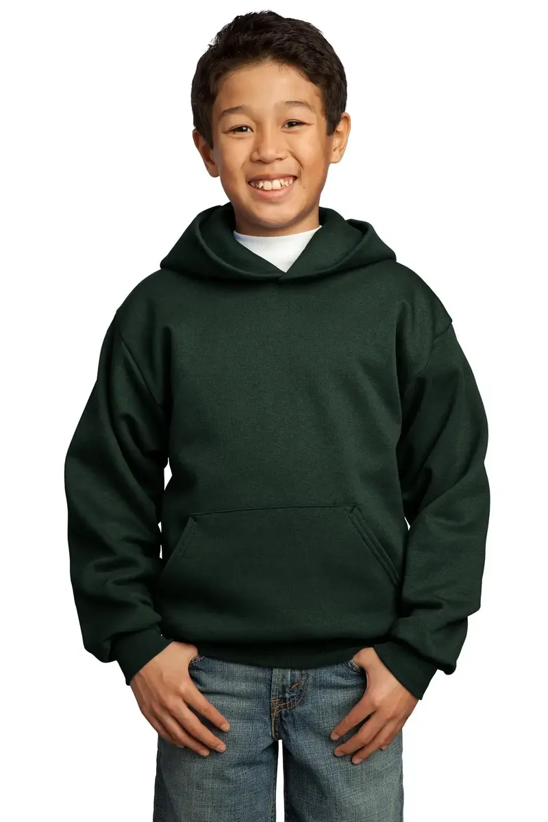 Port & Co Youth Core Fleece Pullover Hooded Sweatshirt.  PC90YH - additional view 17