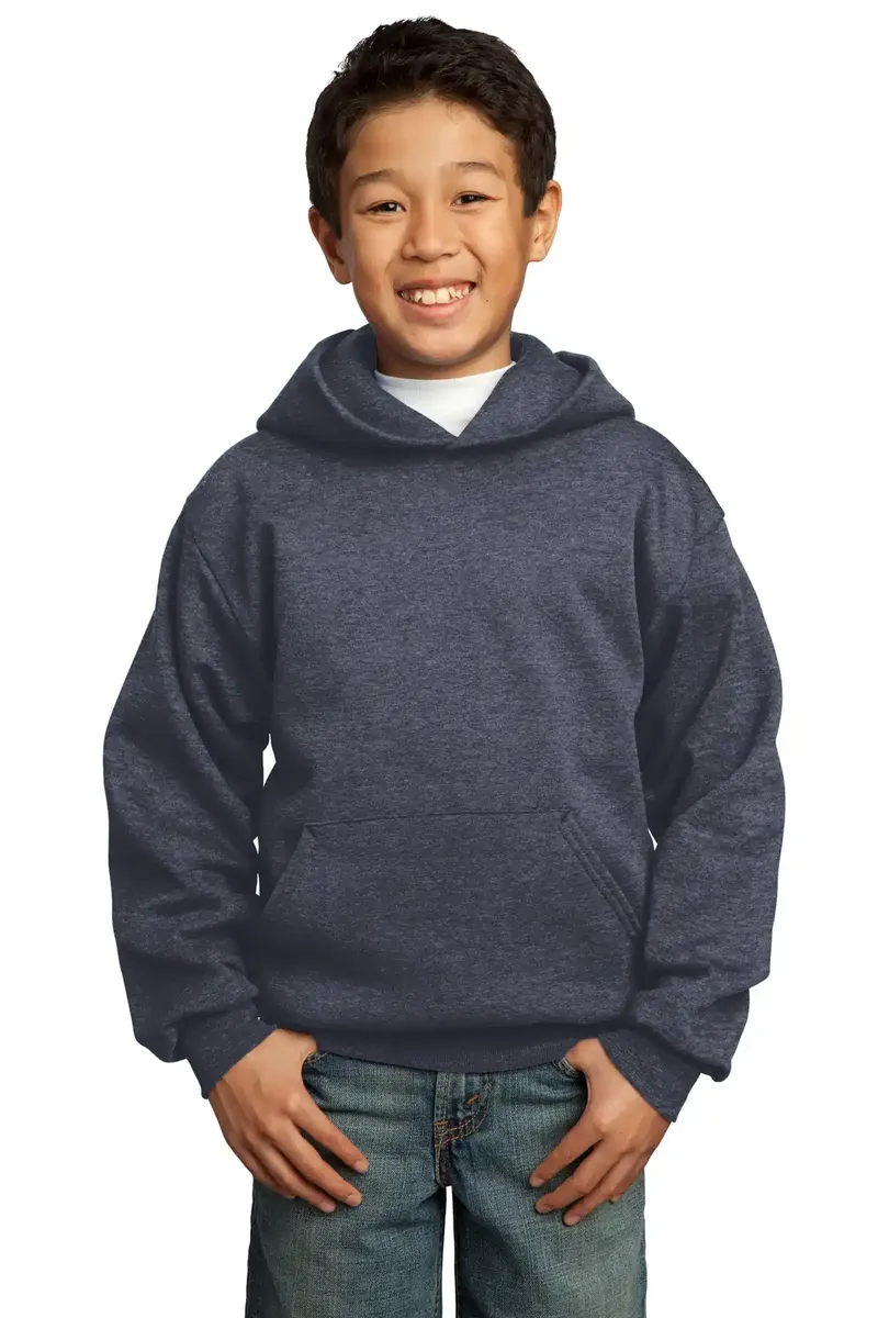 Port & Co Youth Core Fleece Pullover Hooded Sweatshirt.  PC90YH - additional view 15