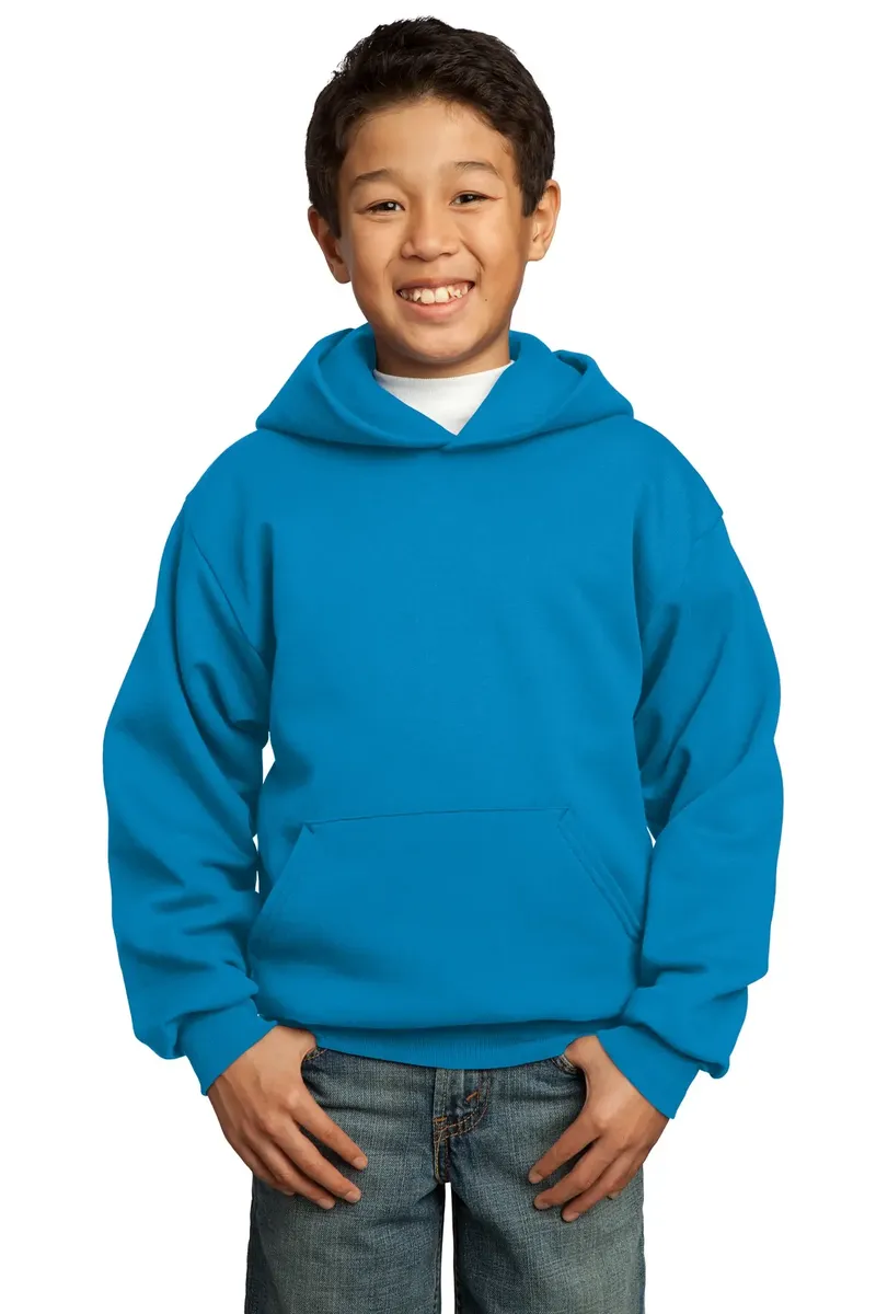 Port & Co Youth Core Fleece Pullover Hooded Sweatshirt.  PC90YH - additional view 10