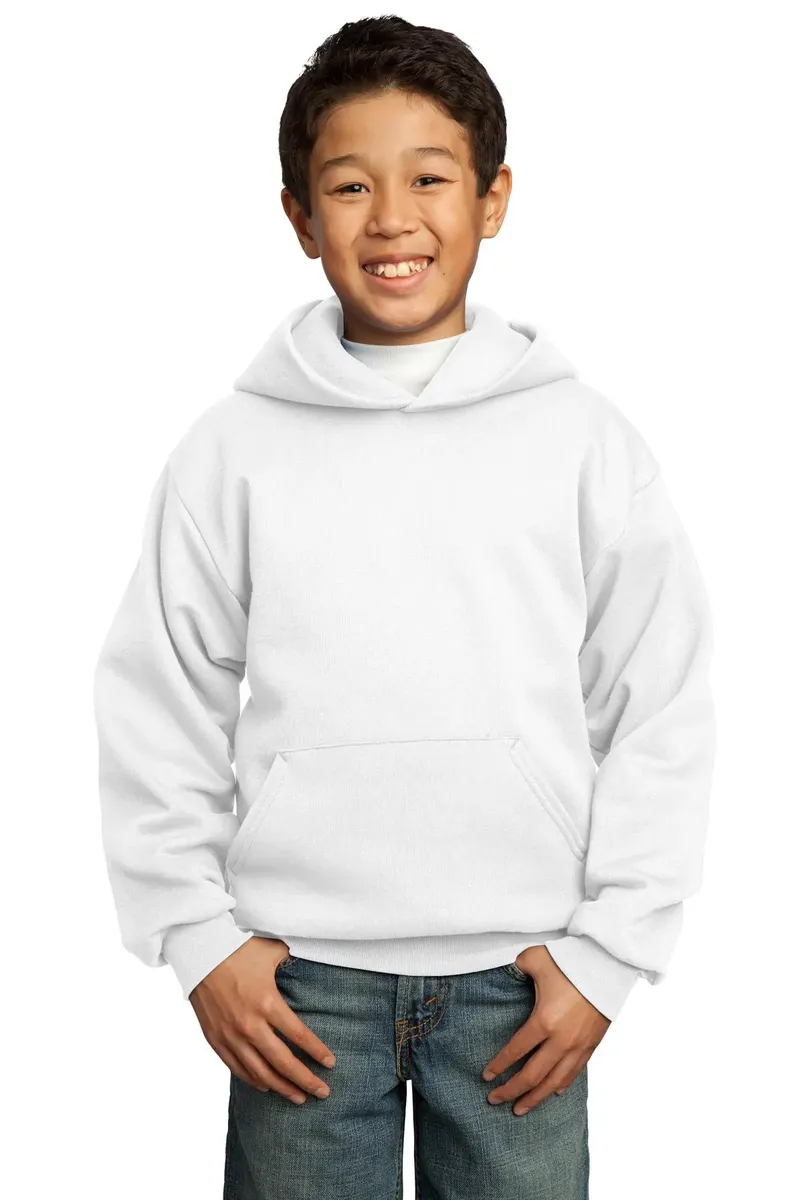 Port & Co Youth Core Fleece Pullover Hooded Sweatshirt.  PC90YH - additional view 24