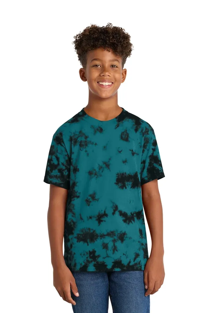 Port & Co Youth Crystal Tie-Dye Tee PC145Y